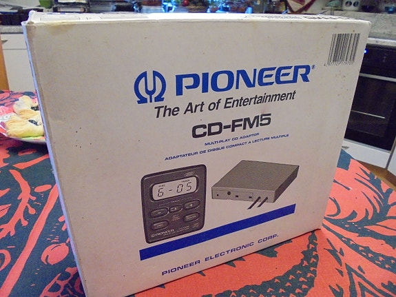 Pioneer CD-FM5 cd-vaihtaja-ohjain , toimitettuna
