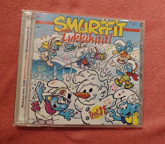 Smurffit Tykkihitit! Vol. 11 CD-levy