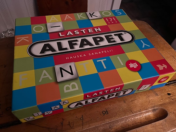 Alfapet lasten peli