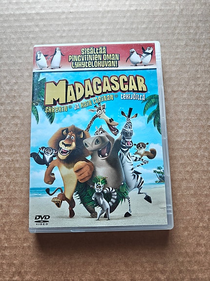 Madagascar dvd