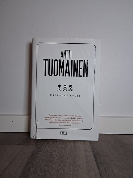 Antti Tuomainen Mies joka kuoli