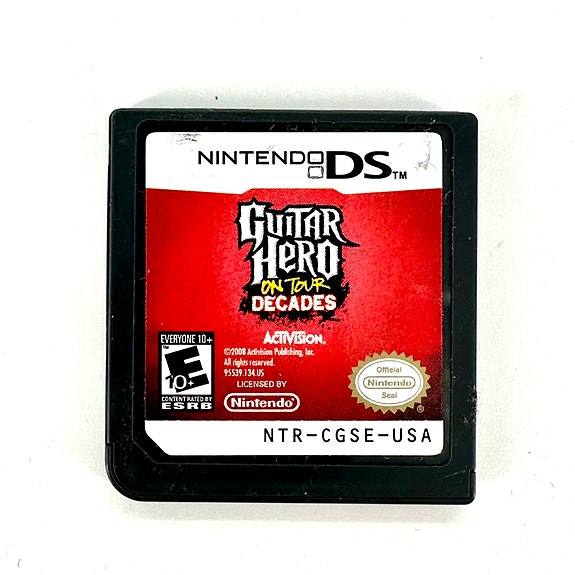 Guitar Hero on Tour Decades loose Nintendo Ds