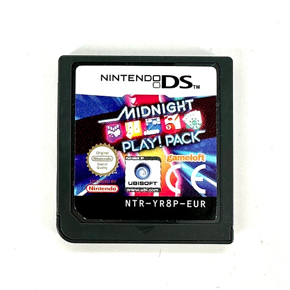 Midnight play! Pack! loose Nintendo Ds