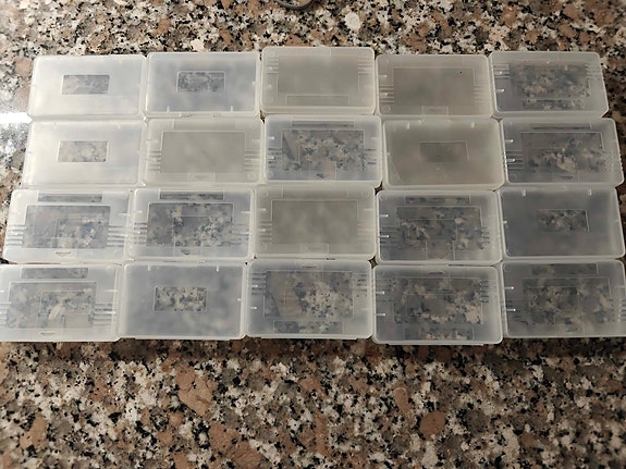 Gameboy advance peli kotelot 30kpl