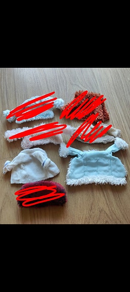 Bratz tavaroita ja vaatteita