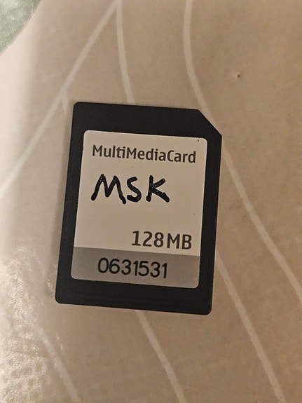 Multimediacard mmc 128mb