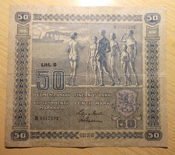50 mk seteli 1939