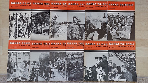 Kansa taisteli 1966 koko vuosikerta (12 lehteä)