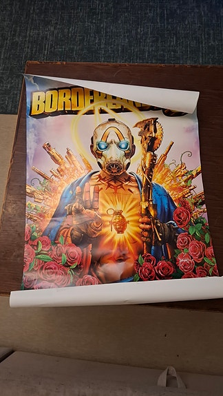 Iso Borderlands 3 juliste