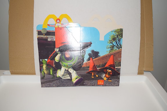 Mcdonald's happy meal laatikko Toy Story 2