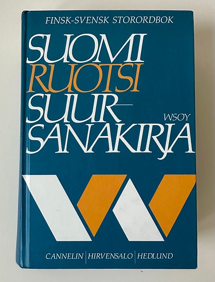 Suomi- ruotsi suursanakirja, WSOY