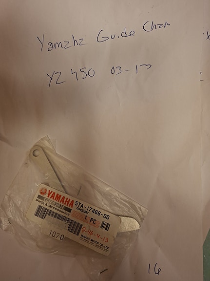 Yamaha YZ 450 03-17 ketjunohjain