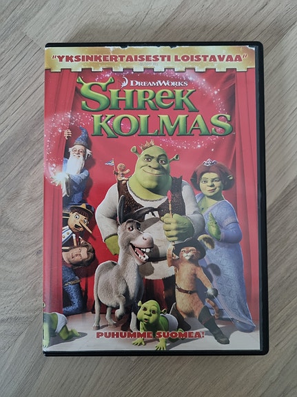 Dvd Shrek kolmas