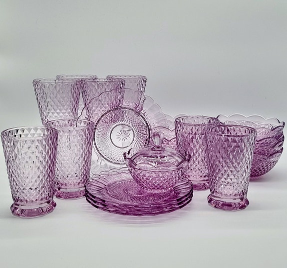 Villeroy & Boch Boston astiasto - vaalean liila
