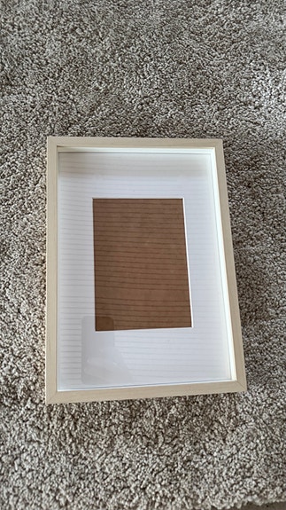 IKEA valkoinen kehys