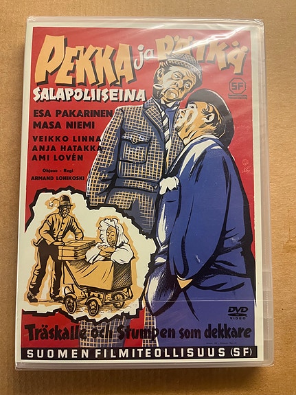 Pekka ja Pätkä salapoliiseina DVD