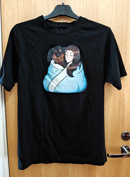 Koira ystävä kuvio t paita