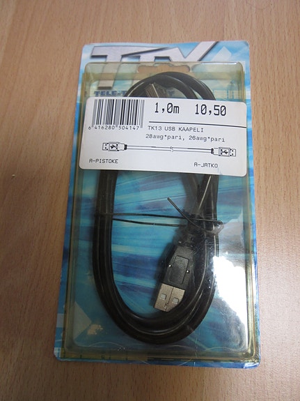 USB (a) jatkojohto 1m