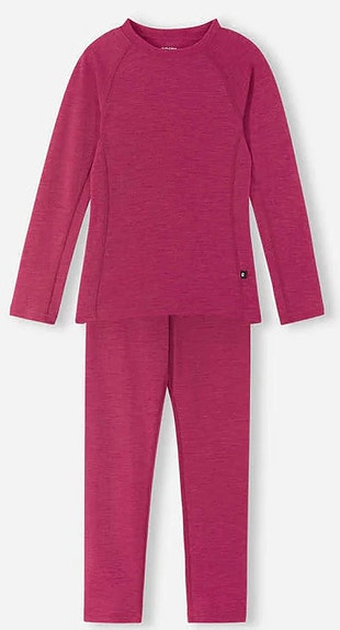 Uusi - Reima Kinsei Baselayer lasten 140 pun., merinovilla, 2-osainen puku