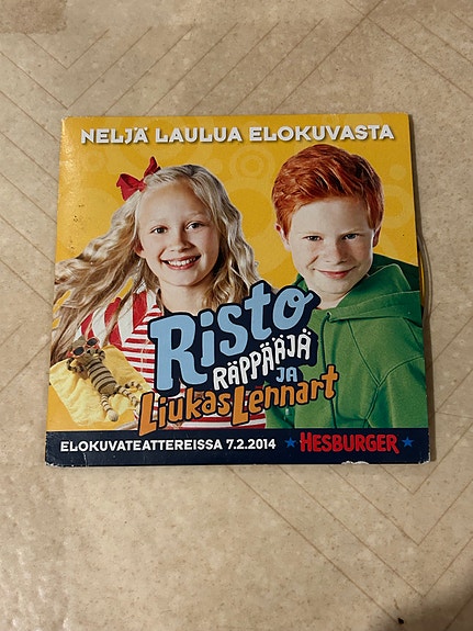 Risto Räppääjä cd