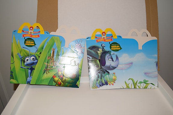 Mcdonalds's Happy meal laatikko Ötökän elämää