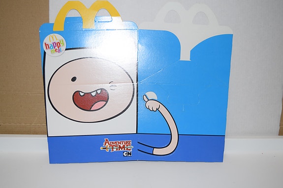 Mcdonalds's Happy meal laatikko Adventure time
