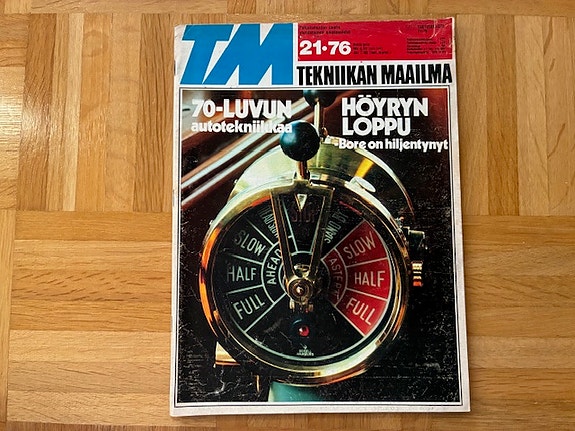 Tekniikan Maailma nro 21 / 1976 koeajo Opel Ascona, Citroen CX, Rover 3500 ym