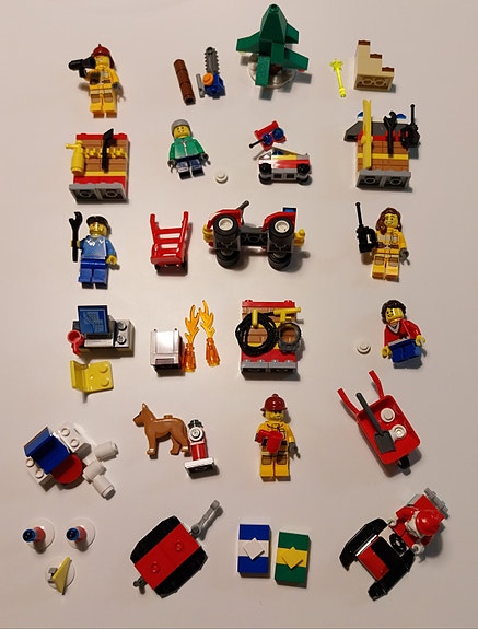 Lego City joulukalenteri 2012