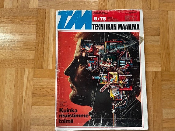Tekniikan Maailma nro 5 / 1975 koeajo Saab 99 Combi Coupe, Corolla ym