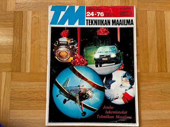 Tekniikan Maailma nro 24 / 1976 koeajo Volvo 343, Wartburg, Skoda ym