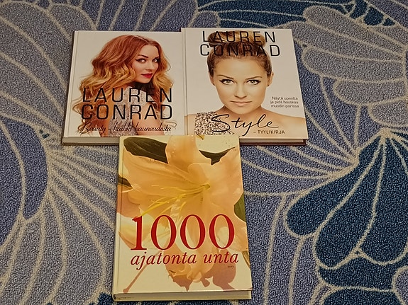 Lauren Conrad ja 1000 Ajatonta Unta kirjat