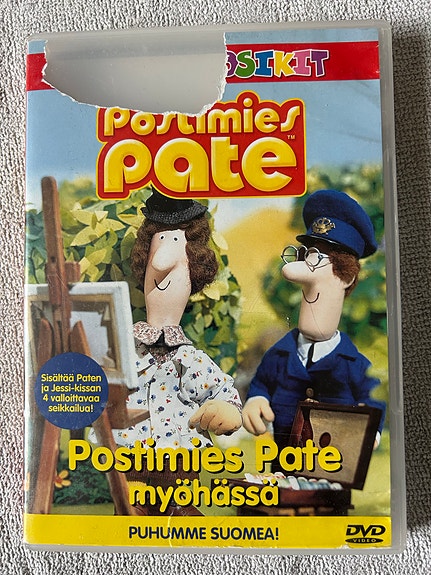 Postimies Pate myöhässä DVD