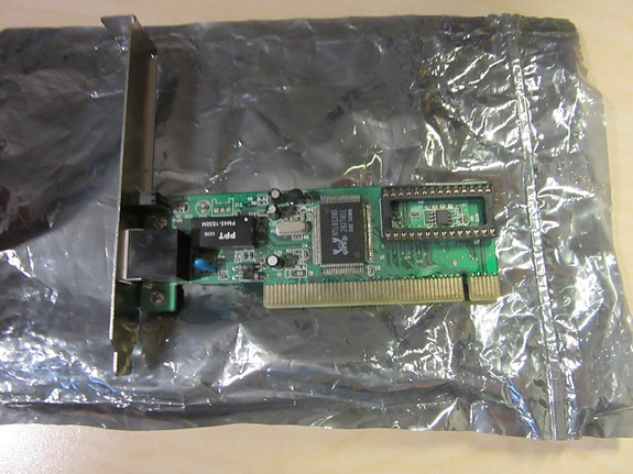 Lan verkkokortti PCI