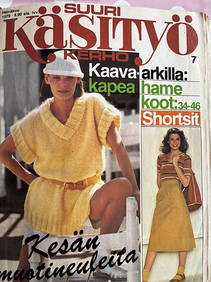 Suuri Käsityökerho -lehtiä 1979-80