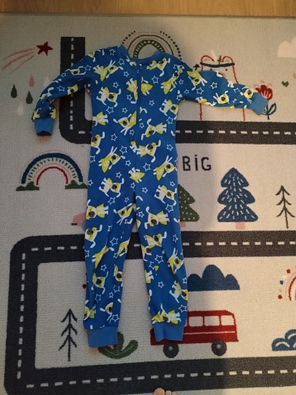 Fleece-pyjamat 116