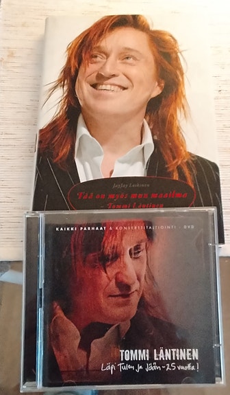 Tommi läntinen  cd levy ja kirja