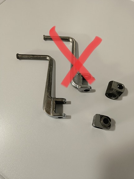 Tunturi PUCH VZ50N4 käynnistyspolkimet ja navat