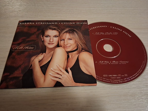 Barbra Streisand & Celine Dion CDs