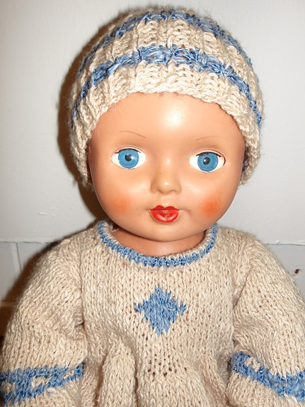 Vintage nukke 1950-luku