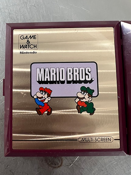 Nintendo Game & Watch Mario Bros käsikonsoli