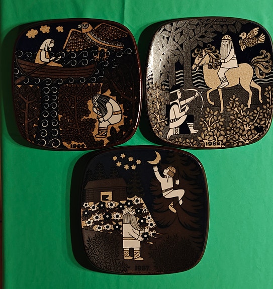 Arabia Kalevala seinälautanen