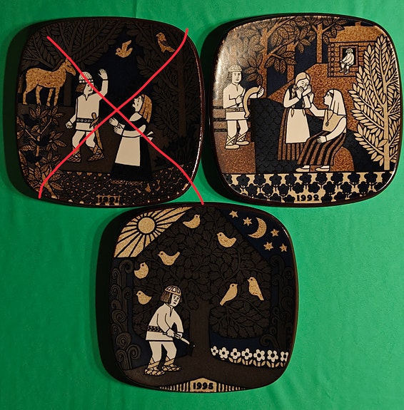 Arabia Kalevala seinälautanen