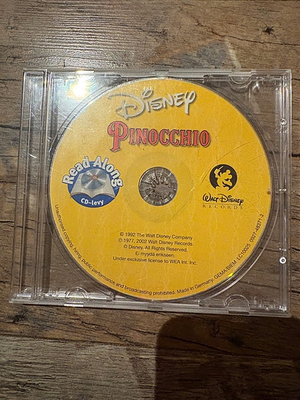 Pinokkio satu cd