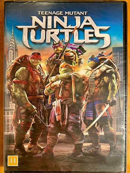 UUSI Teenage Mutant Ninja Turtles DVD