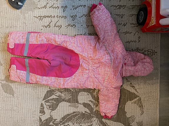Toppahaalari pinkki 86 cm