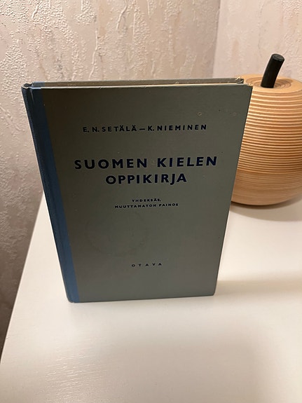 E. N. Setälä - K. Nieminen: Suomen kielen oppikirja 9. p (Otava 1956)