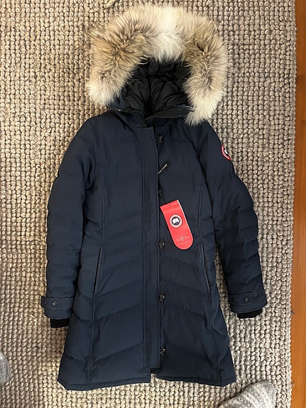 Canada Goose Lorette parka koko S tummansininen