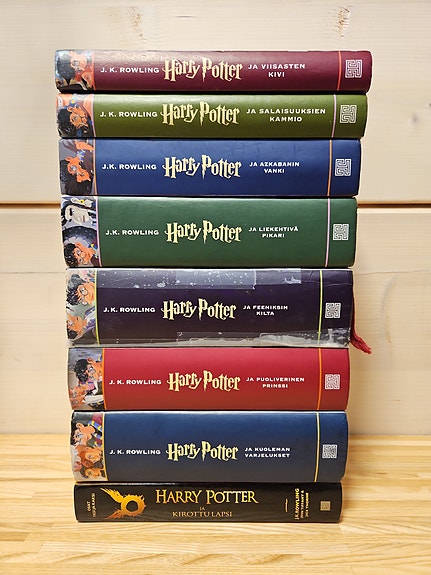 Harry Potter -kirjasarja, J.K. Rowling