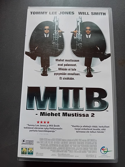 VHS, MIIB - Miehet mustissa 2