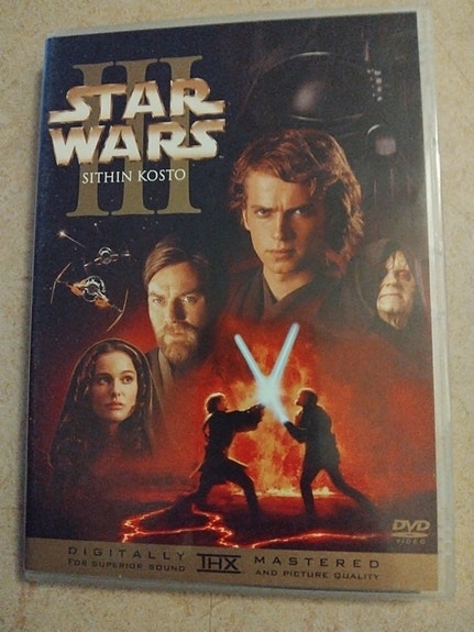 Star Wars Sithin Kosto DVD-elokuva